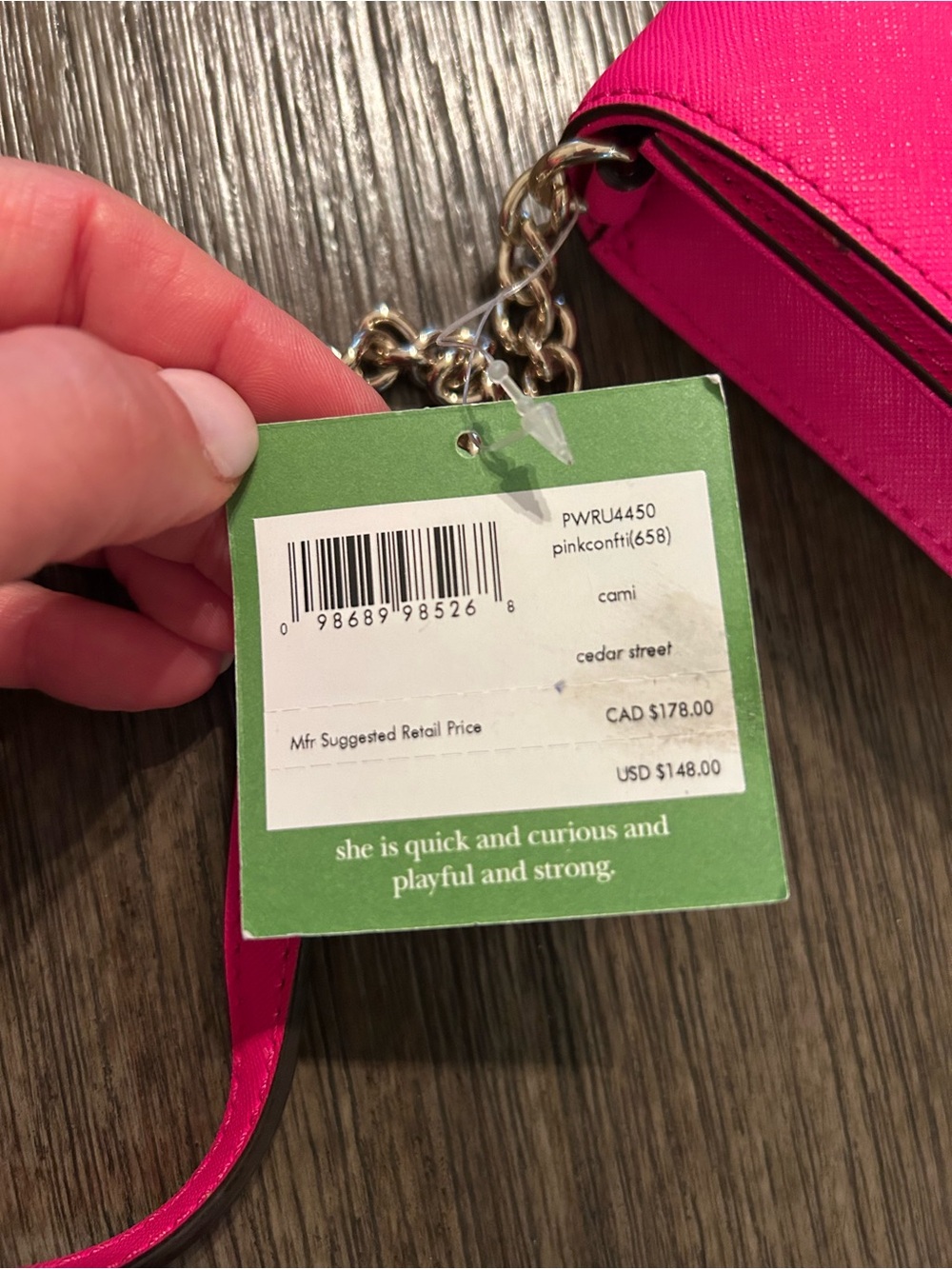 NWT Kate Spade Cedar Street Cami crossbody - Picture 6 of 8